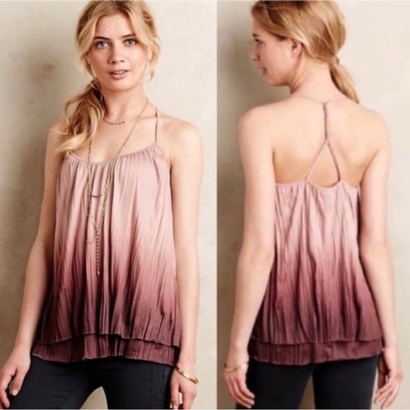 Anthropologie Tops - NWOT Anthro Akemi + Kin Dip Dyed Knit Trapeze Tank - Size M